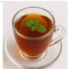 شاي أحمر بالنعناع